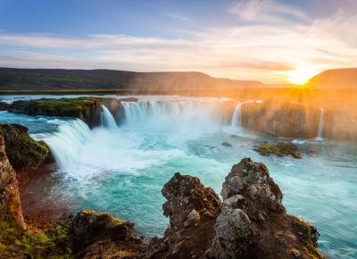 Godafoss, Iceland.